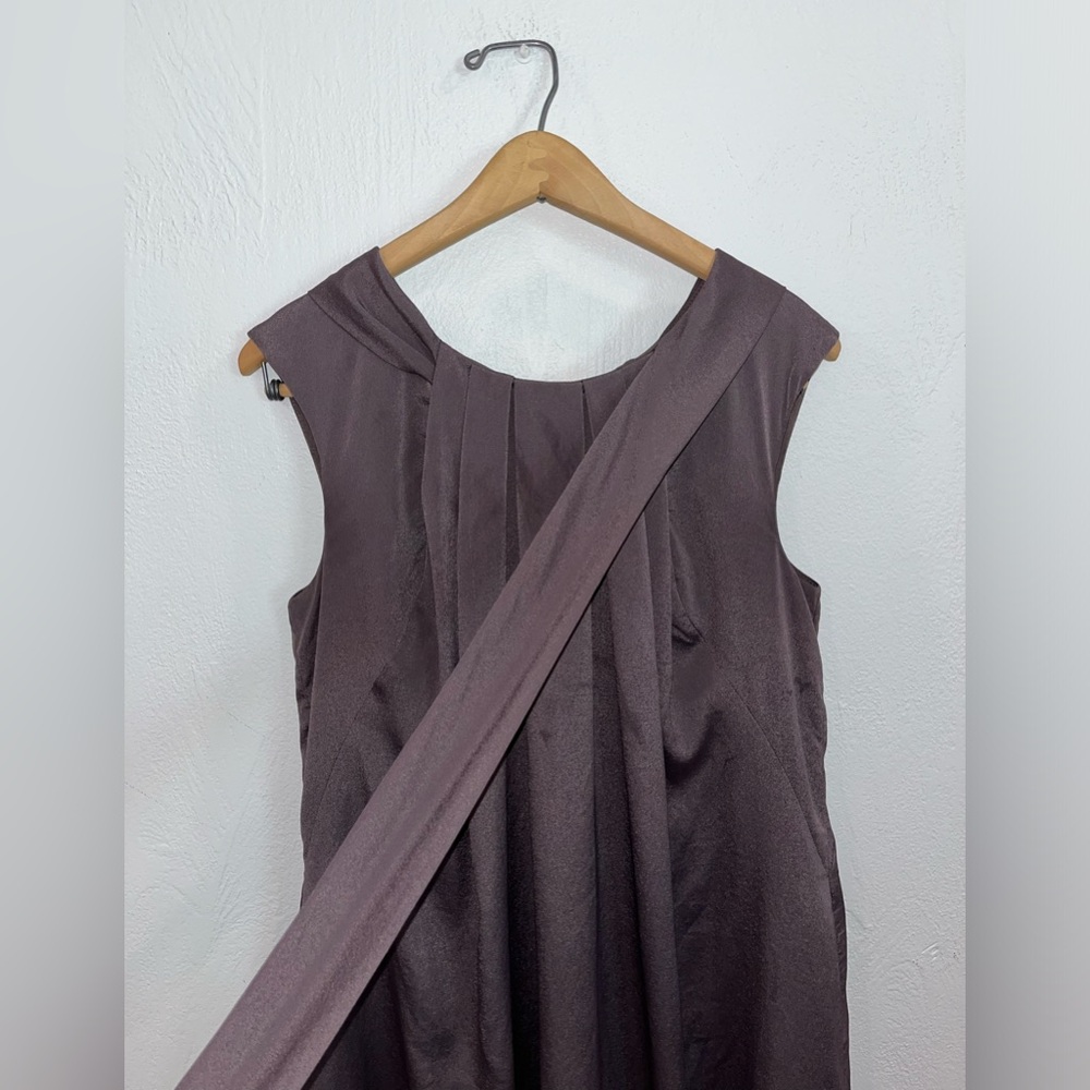 Dark brown, Suzi Chin for Maggy Boutique dress.